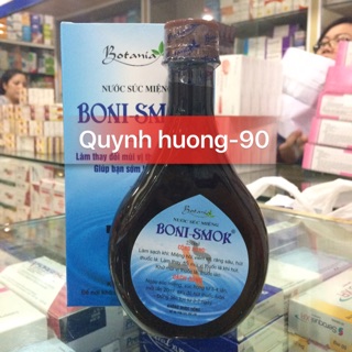 Bonismok súc miệng - giải pháp cho việc cái thuốc lá