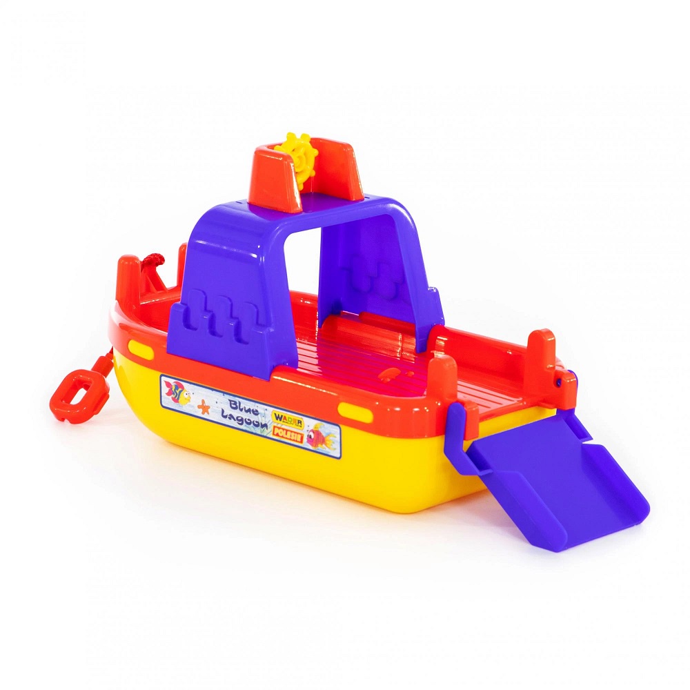 Đồ chơi trẻ sơ sinh và trẻ nhỏ Polesie tàu vận chuyển đồ chơi Lagoon PLS-41524 - giao mẫu ngẫu nhiên