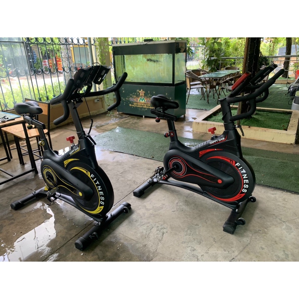 Xe đạp tập thể dục FITNESS Happy Gam kháng từ