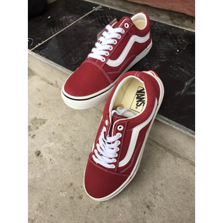 GIÀY OLD SKOOL ĐỎ ĐÔ FULL BOX