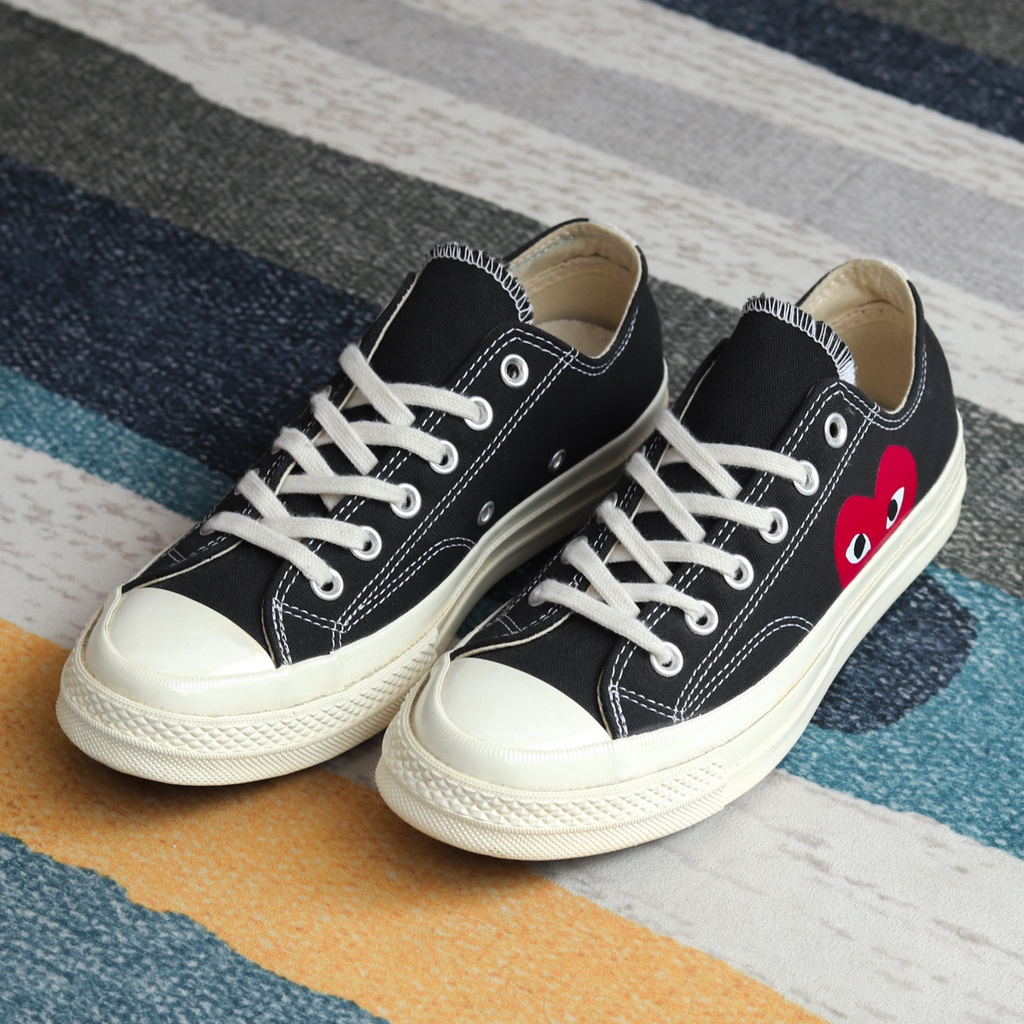 [ CHÍNH HÃNG ] giày sneaker CONVERSEE CDG BLACK(CDG_DT)