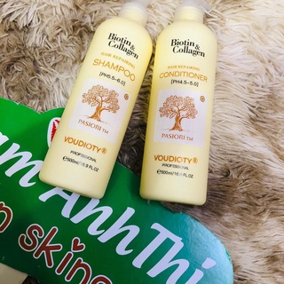 Cặp gội xả Biotin & Collagen 500ml