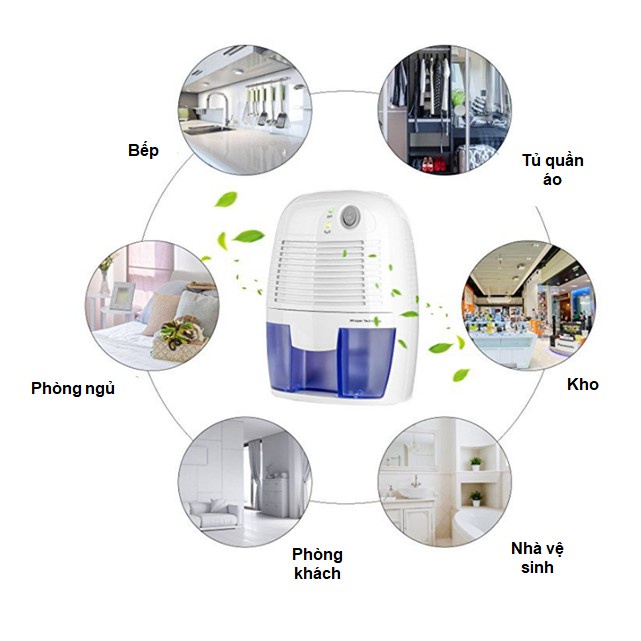 Máy hút ẩm mini thương hiệu Wintem  thương hiệu Italy-Hàng cao cấp- Bảo hành 1 năm