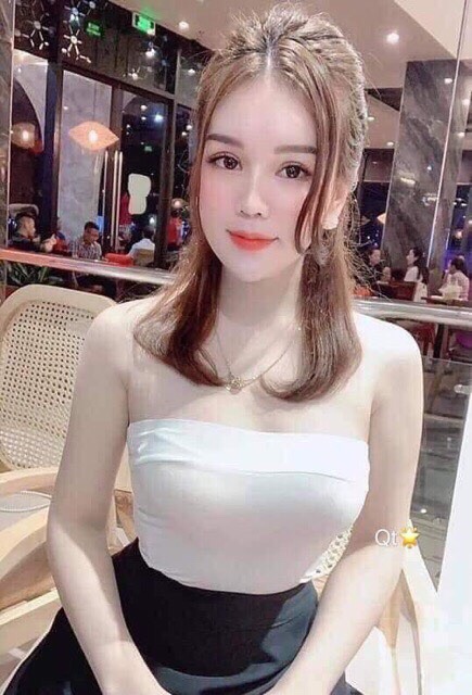 Áo quây ngực trơn bó sát croptop gợi cảm