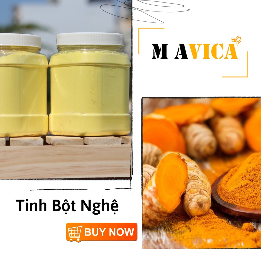 [TRỢ GIÁ]  1 KG tinh bột nghệ nguyên chất - Tinh bột nghệ 100% thiên nhiên - Hoàn tiền nếu không hài lòng