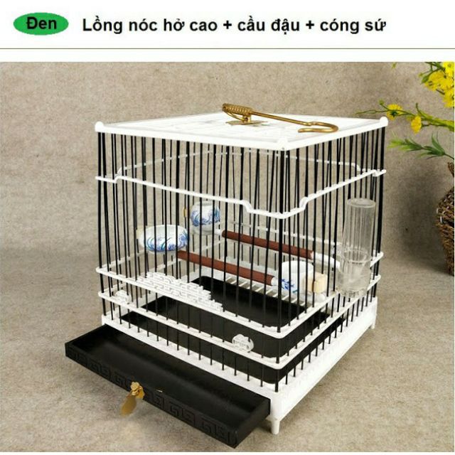 Lồng chim cao cấp khuyên sâu chòe đất