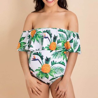 Bikini đồ bơi bầu dáng bẹt vai