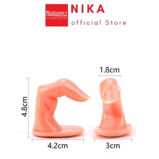 Ngón Tay Nhựa Học Nail Dùng Để Tập Vẽ, Tập Sơn