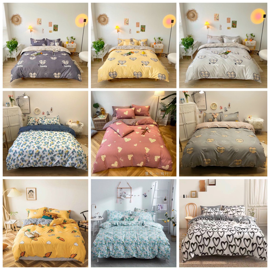 Bộ Chăn Ga Gối Cotton Poly Mẫu Mới Nhập Khẩu(Được chọn mẫu) | BigBuy360 - bigbuy360.vn