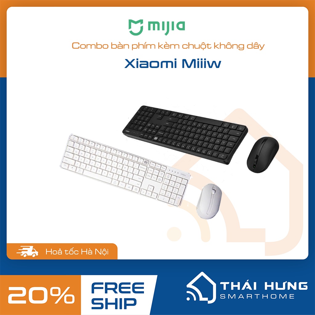 Combo bàn phím kèm chuột không dây Xiaomi Miiiw