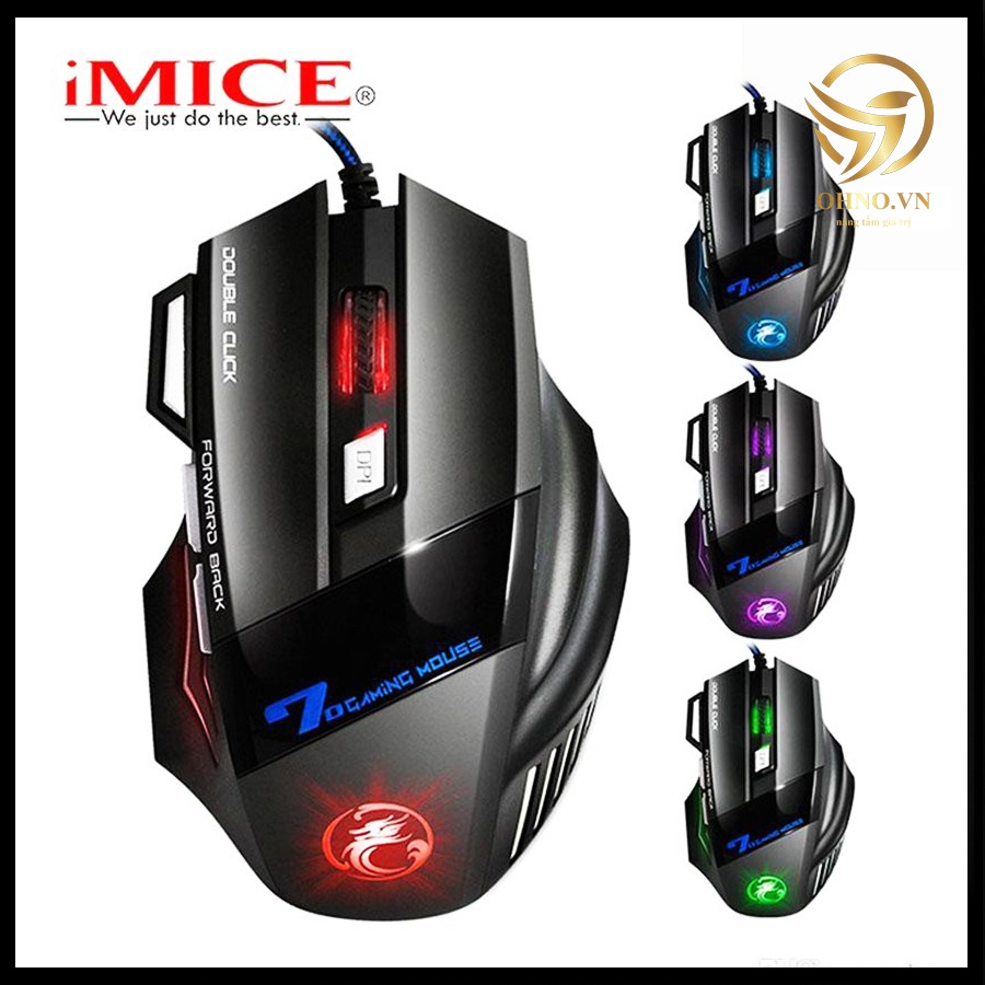 Chuột Gaming Có Dây Imice X7 Chuột Máy Vi Tính Laptop Đèn Led – OHNO Việt Nam | BigBuy360 - bigbuy360.vn