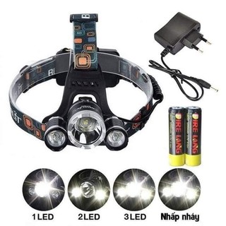Đèn Pin đội đầu 3 bóng