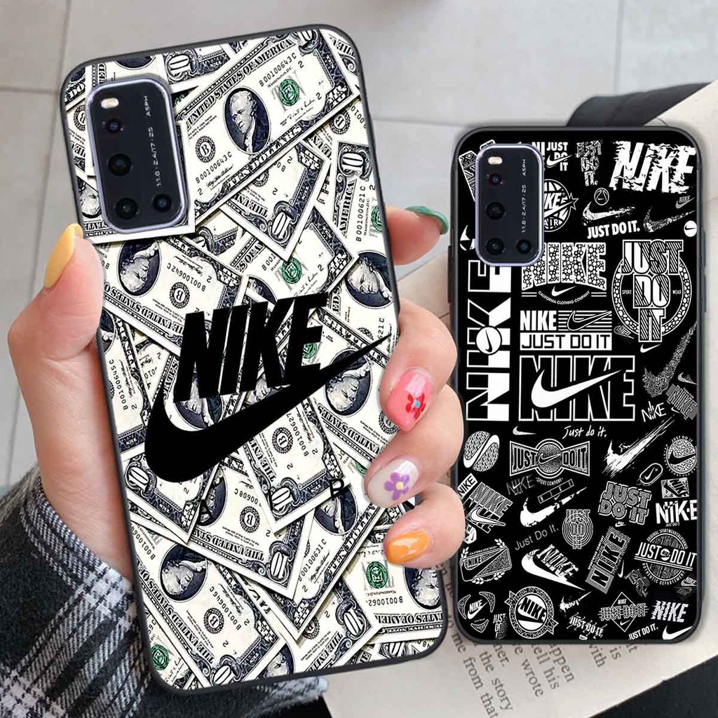 Ốp Vivo V19 in hình thương hiệu L.V, N.I.K.E cá tính, đẳng cấp