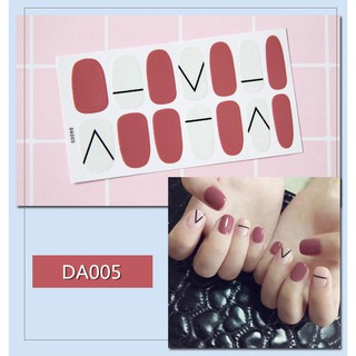 Miếng dán móng tay - Nail Wraps (14 miếng dán khô)