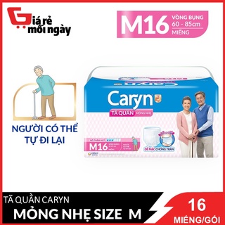 Tã Quần Người Già Caryn size M (16 miếng/gói)