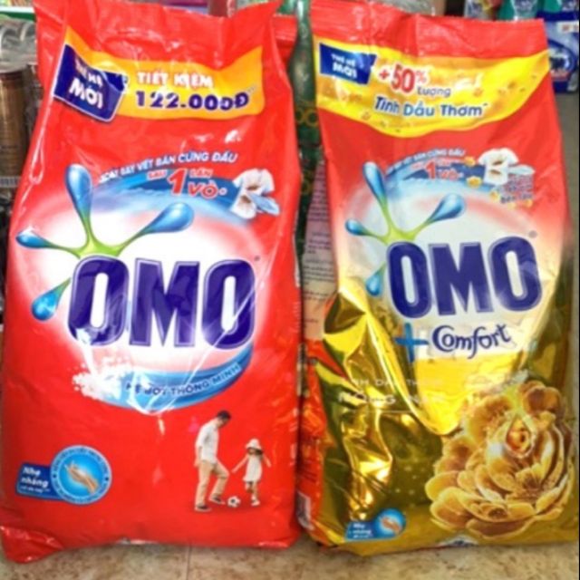 1 túi bột giặt omo loại 6kg &amp; 5.5kg