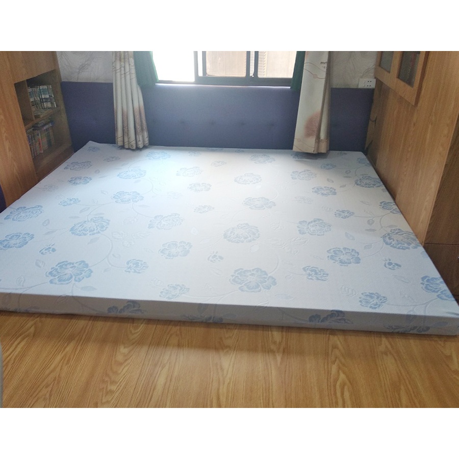 Áo Bọc Nệm 2 Mặt Có Khóa Kéo Vải Gấm Thun Cao Cấp Nhập Khẩu