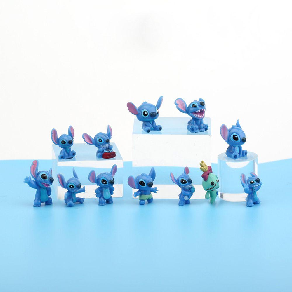 Mô Hình Nhân Vật Lilo &amp; Stitch Bằng PVC Đáng Yêu Trang Trí Bàn Làm Việc