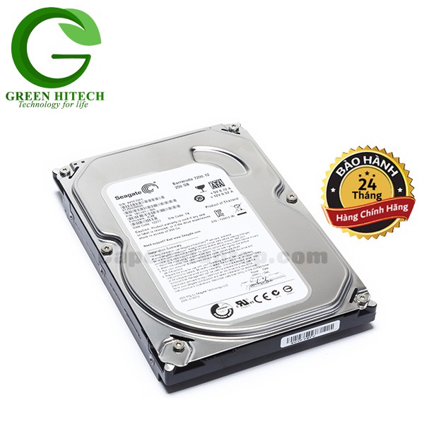 Ổ Cứng máy tính Seagate 250GB Sata / SG 250GB - Hàng chính hãng - BH 2 năm - 1 đổi 1