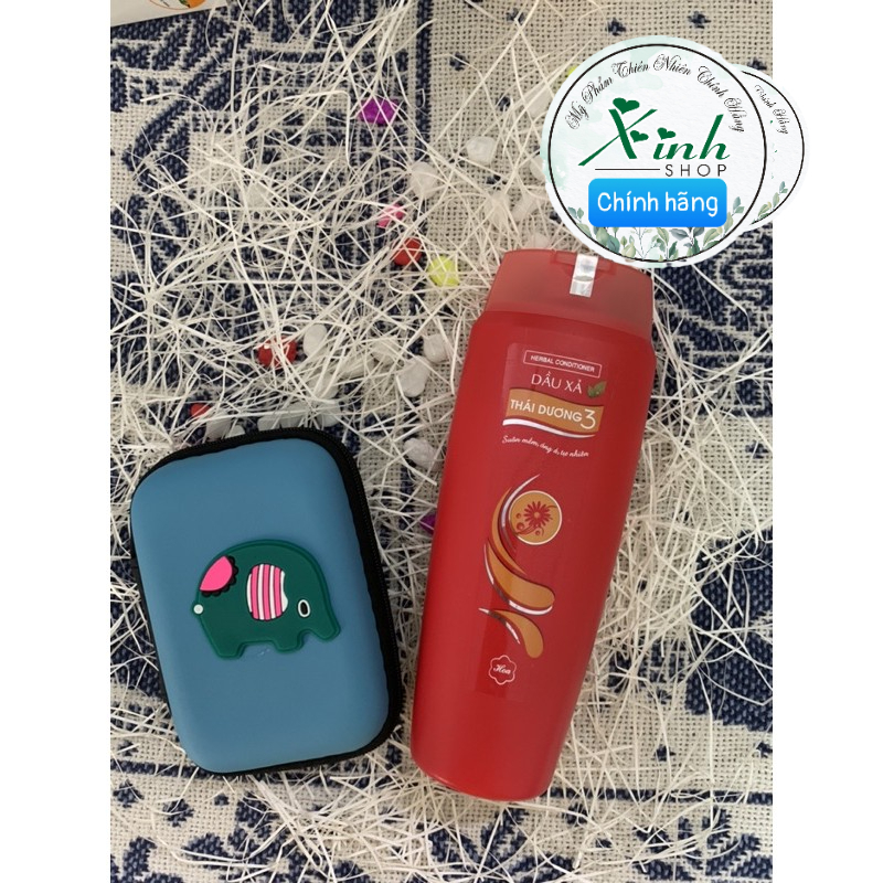 Dầu gội dược liệu thái dương 3 hương hoa - hương lá 200ml ngăn ngừa rụng tóc và sạch gàu