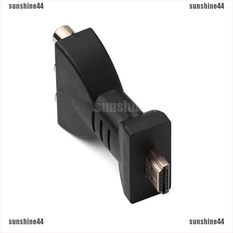 Cáp Chuyển Đổi Tín Hiệu Av 1080p Hdmi Sang Vga Av Rca Tiện Dụng