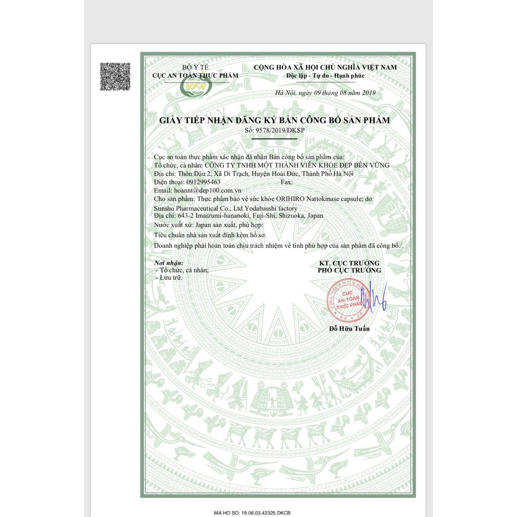 [Hàng Nội Địa Nhật] Viên uống ORIHIRO NattoKinase Capsule hỗ trợ điều trị tai biến, chống đột quỵ 60 viên/hộp | BigBuy360 - bigbuy360.vn