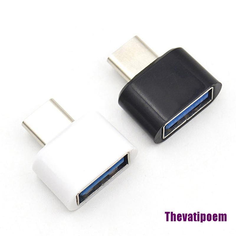 Bộ 2 Đầu Chuyển Đổi Usb Type C Đực Sang Usb 2.0 Cái | BigBuy360 - bigbuy360.vn