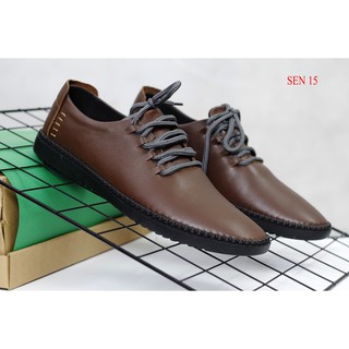 (15 N) GIẦY DA BÒ THỦ CÔNG BỀN ĐẸP ( BẢO HÀNH 12 THÁNG)