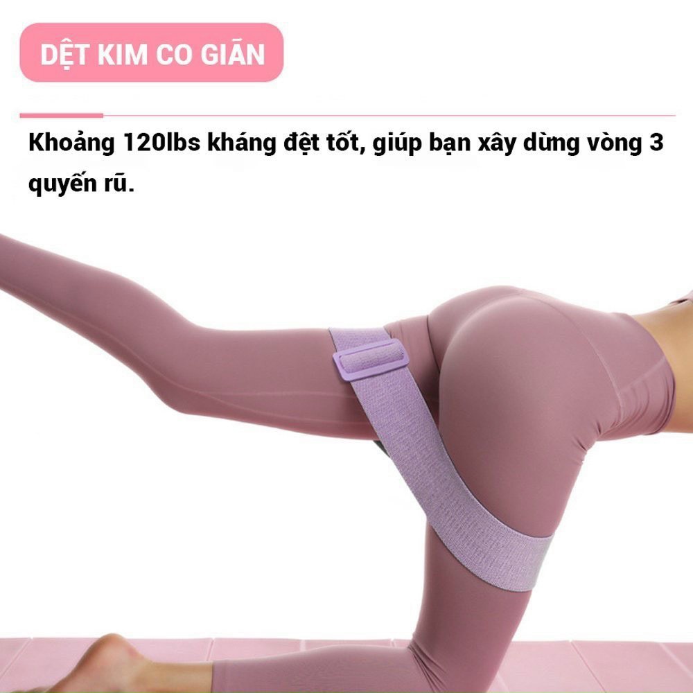 DÂY TẬP ĐÀN HỒI MINI BAND TỰ ĐIỀU CHỈNH ĐỘ DÀI AOLIKES AL3606