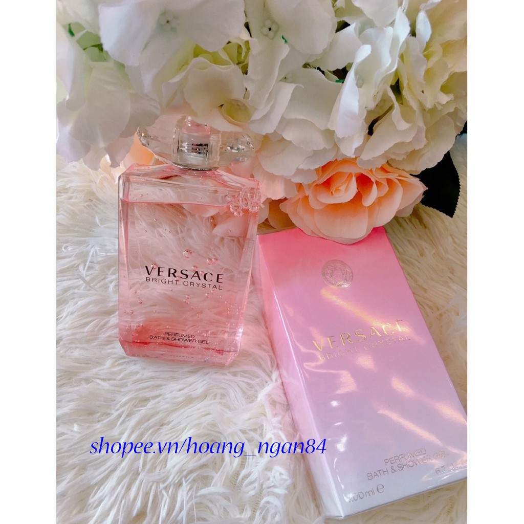 Gel Tắm Nữ 200Ml Versace Bright Crystal Perfumed Bath & Shower Gel, hoang_ngan84 Niềm Tin Tạo Nên Từ Chất Lượng.