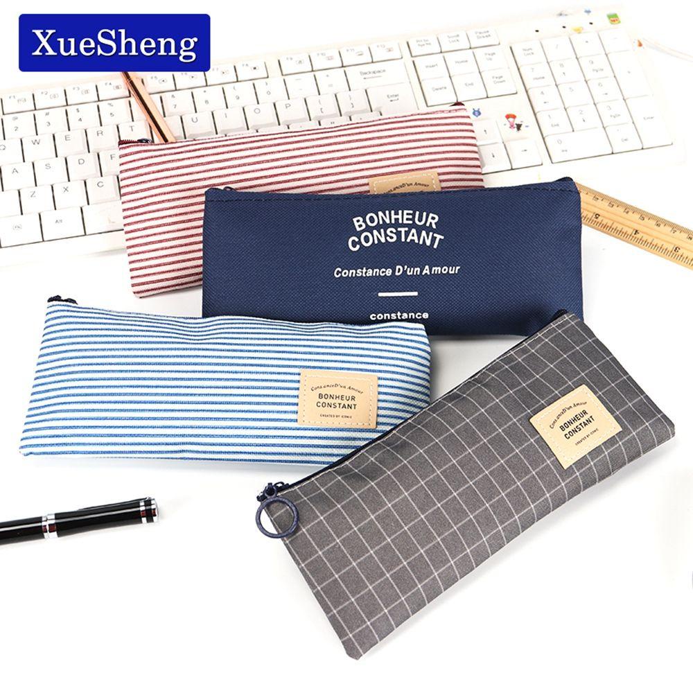 Túi Đựng Bút Bằng Vải Canvas Thiết Kế Dễ Thương Sáng Tạo