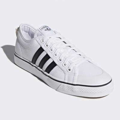 Giày màu trắng Giày Adidas trang web chính thức Giày cỏ ba lá Giày thể thao mùa đông Mới Giày Thể thao giày Trắng