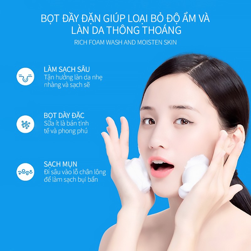 Sữa rửa mặt WIS làm sạch mụn trắng da 200ml