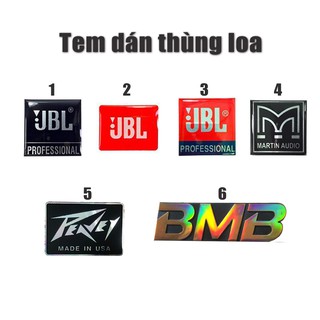Tem dán thùng loa PEAVEY [Giá 1 Cặp]