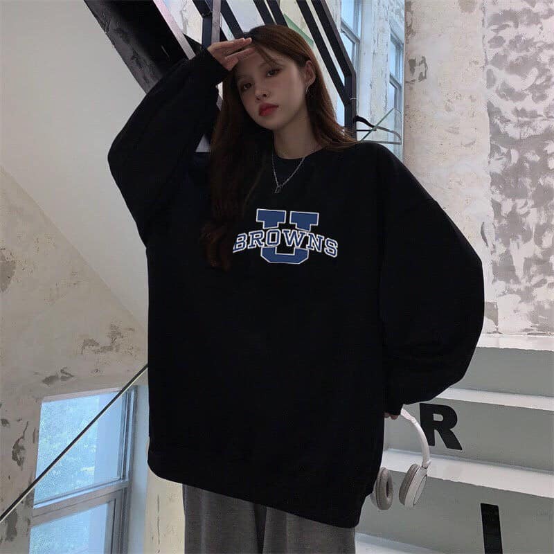 Áo Sweater Nữ Brown Nhiều Màu Chất Nỉ Dày Mịn Siêu Xinh Siêu Dễ Phối Đồ -Chuu House- CH0081