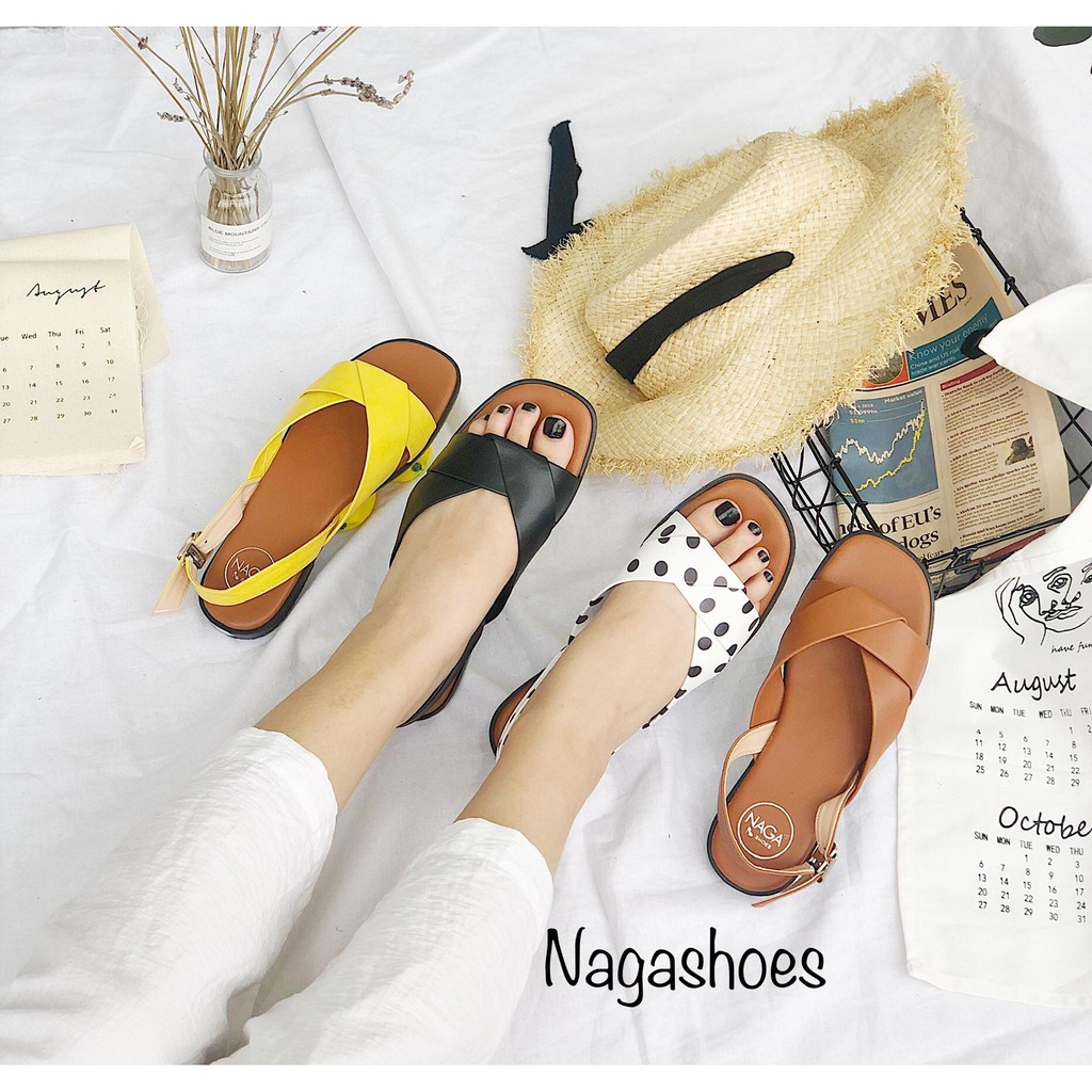 SANDAL NAGASHOES QUAI GẤP BẢN TO NAS155