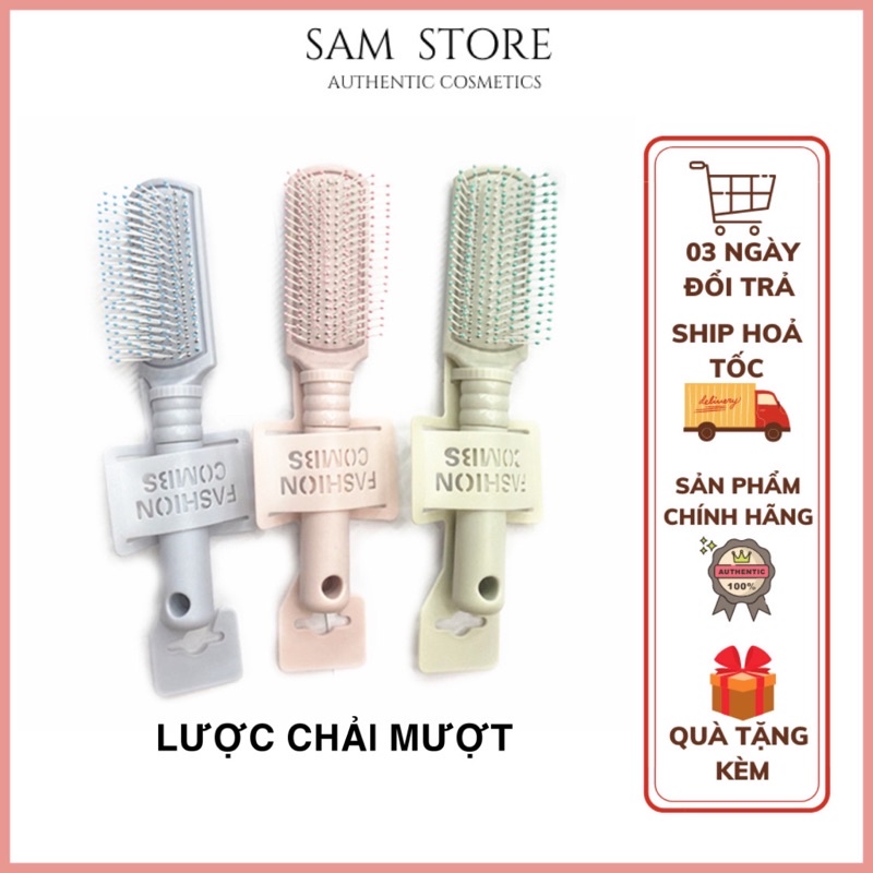 Lược chải sóng, lược chải mượt với khả năng gỡ rối, làm phồng mái đột phá về phương pháp chăm sóc róc và da đầu