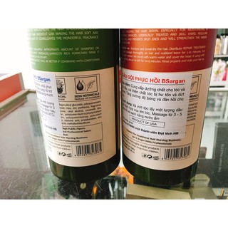 Dầu gội xả BS argan 800ml
