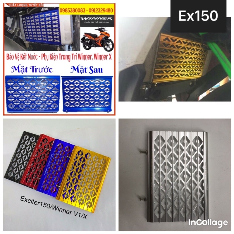 Che Két Nước Exciter 150, Winner v1/Winner X Nhôm Nguyên Khối
