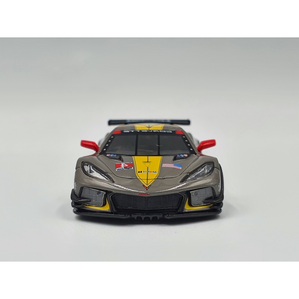 Xe Mô Hình Chevrolet Corvette C8.R #4 Corvette Racing 2020 IMSA 24 Hrs of Daytona LHD 1:64 MiniGT (Xám)