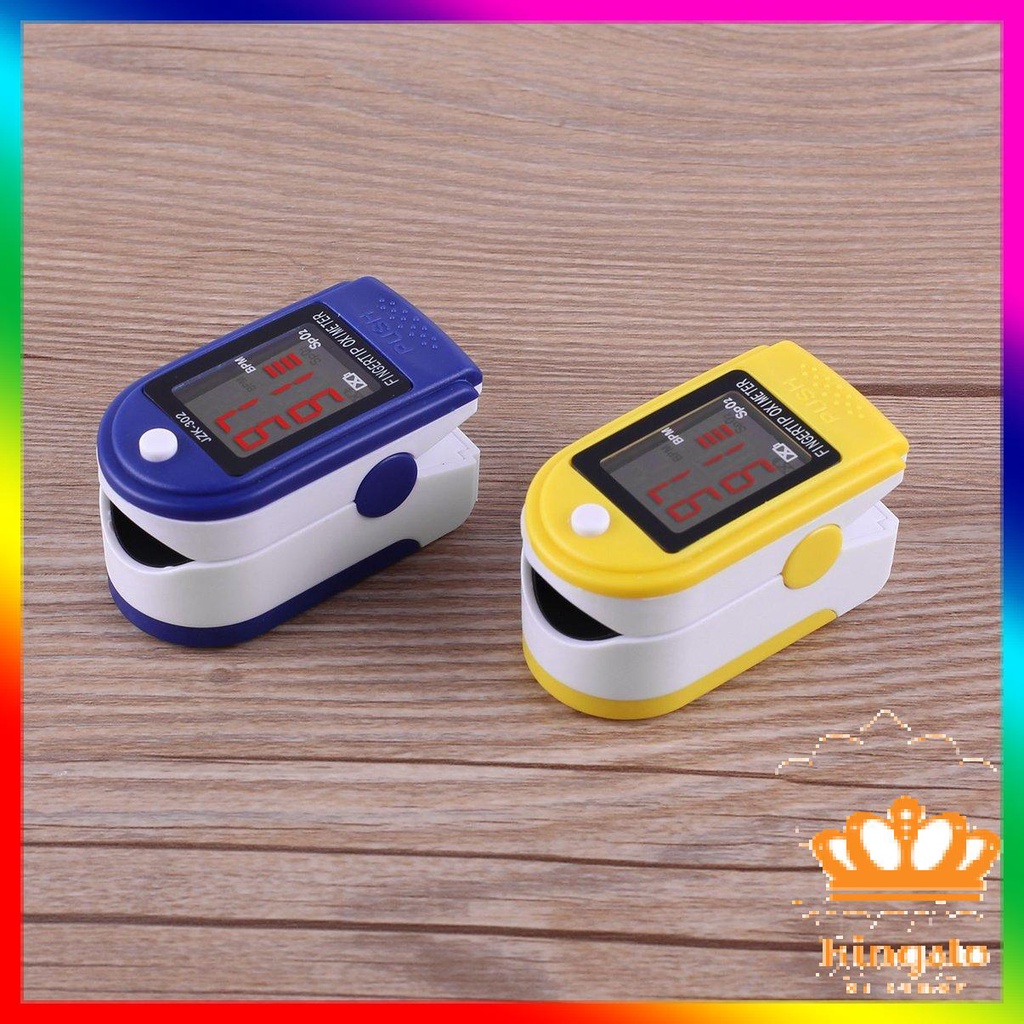 [Mới]Portable Fingertip Pulse Oximeter with Pulse Curve Display for Home Use C201J1