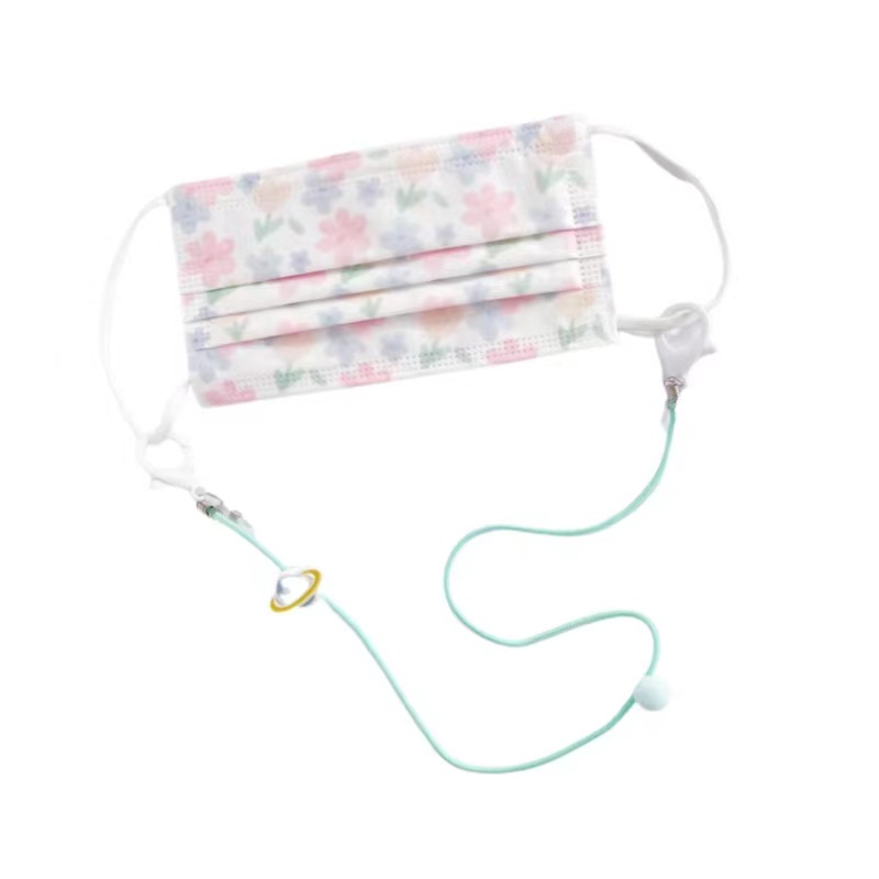 Dây Đeo Mắt Kính Bằng Nylon Màu Kẹo Hình Phi Hành Gia Hoạt Hình Đơn Giản Phong Cách Hàn Quốc