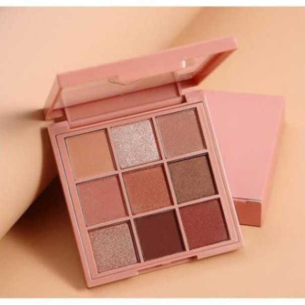 ( quynh123 ) Bảng Phấn Mắt 9 Ô CoolBarbie Tông Cam Đất CB22 | BigBuy360 - bigbuy360.vn