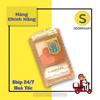 Phấn má hồng Canmake Glow Fleur Cheeks
