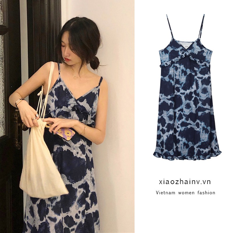 Đầm Maxi Dáng Rộng Kiểu Retro Thời Trang Mùa Hè Cho Nữ | BigBuy360 - bigbuy360.vn