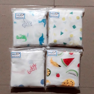 Combo 10 set khăn sữa aden sợi tre , hàng đẹp