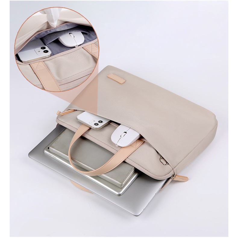 Túi đeo chéo kiêm chống sốc bảo vệ laptop có quai xách MeiTianMei | BigBuy360 - bigbuy360.vn