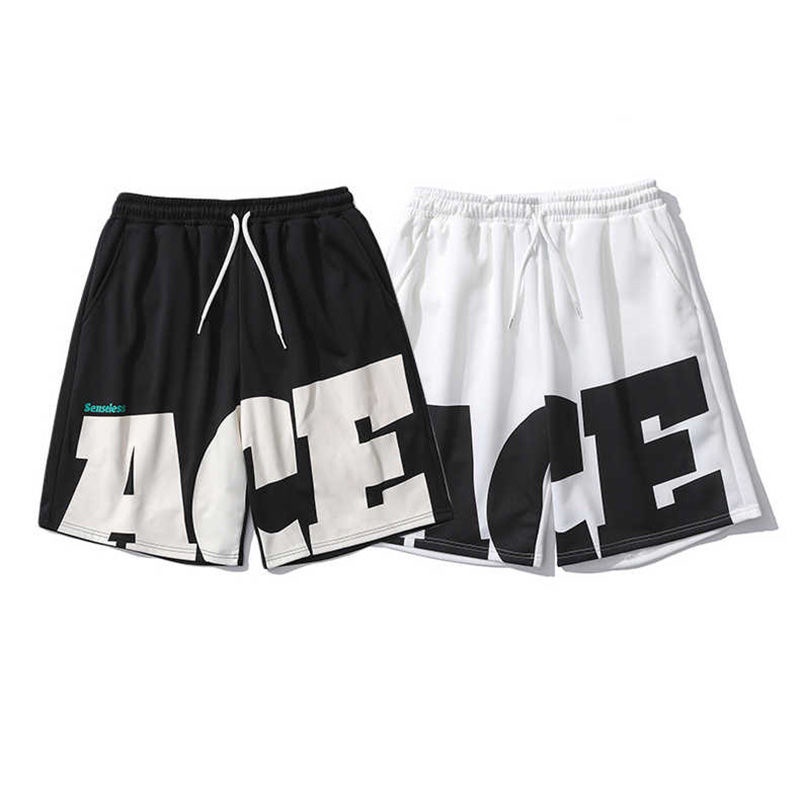 Quần Short Thể Thao In Họa Tiết Phong Cách Đường Phố Âu Mỹ Thời Trang Mùa Hè 2022 Cho Nam Và Nữ