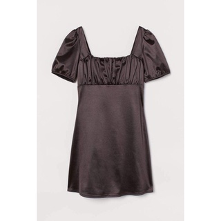 Váy satin h&m auth 100% used size xs