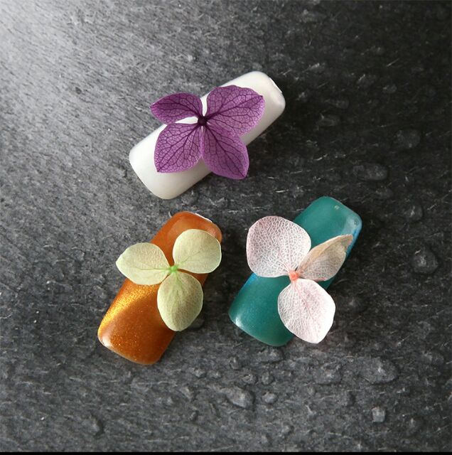 Hoa lụa hoa chùm hoa ẩn trang trí móng cực xinh cưc pro nail